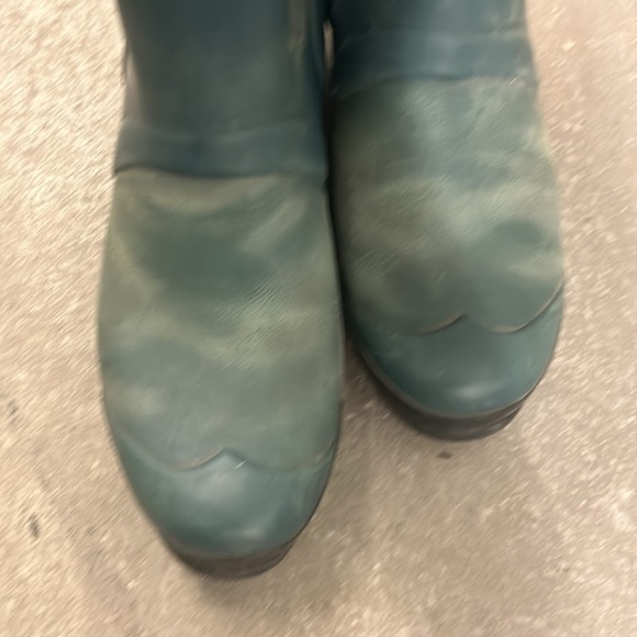 Hunter wellington adjustable with zipper green Tall Rain Boots - Picture 10 of 11